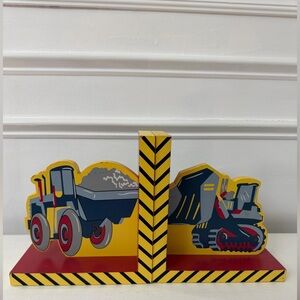 Boy Zone wooden book ends- pair